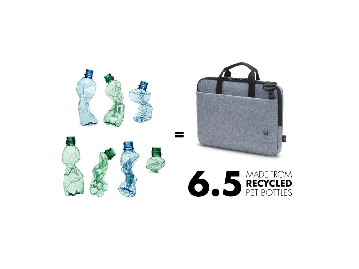 DICOTA Eco Slim Case MOTION Blue Den. D31872-RPET for Universal 14 - 15.6 inch (7640186418171)