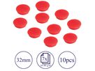 FRANKEN Magnete 32mm HM30 01 rot 10 Stück (4016946052115)