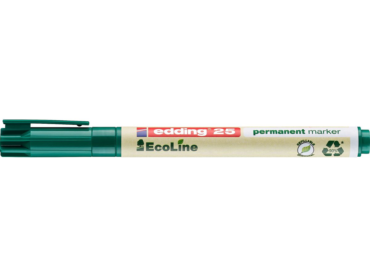 EDDING Permanent Marker 25 EcoLIne 25-4 grün (4004764971657)