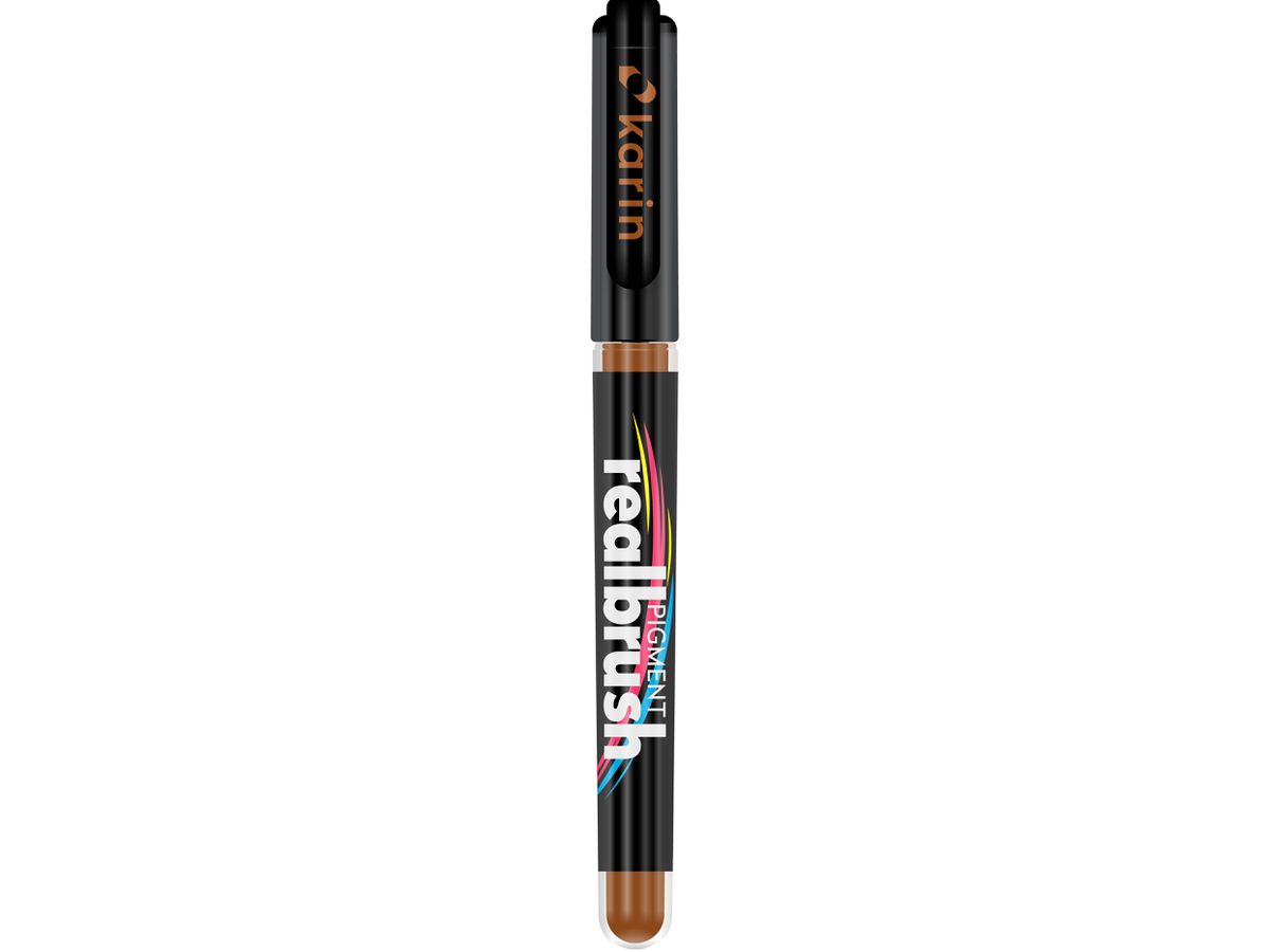 KARIN Real Brush Pen 0.4mm 33Z471 Pigment, henna (5904446032432)