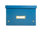 EXACOMPTA Boîte de rangement Neo Deco 62352E bleu, A4+ 27x36x19cm (3130630623526)