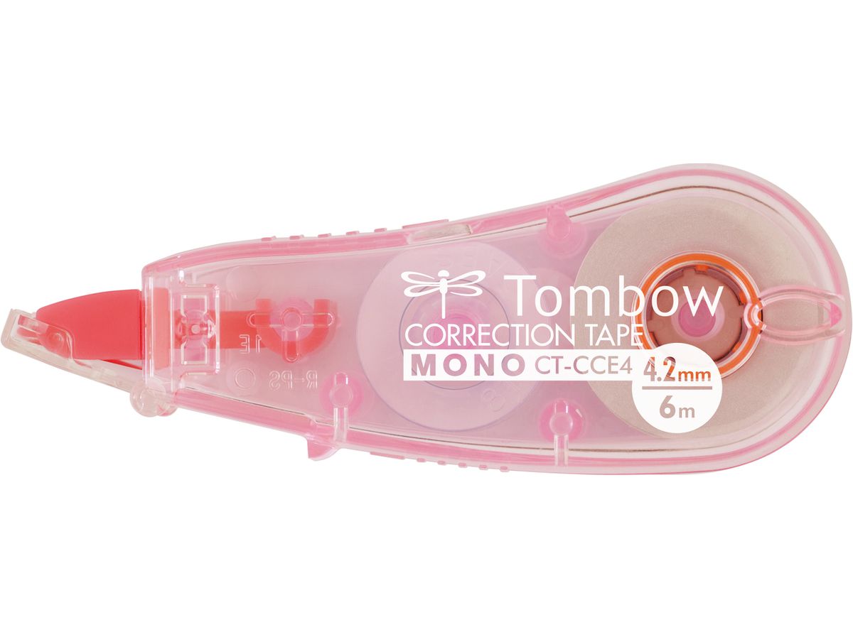 TOMBOW Roller correttore 4,2mm CTCCE4PKB MONO Micro, rosa (4003198403345)