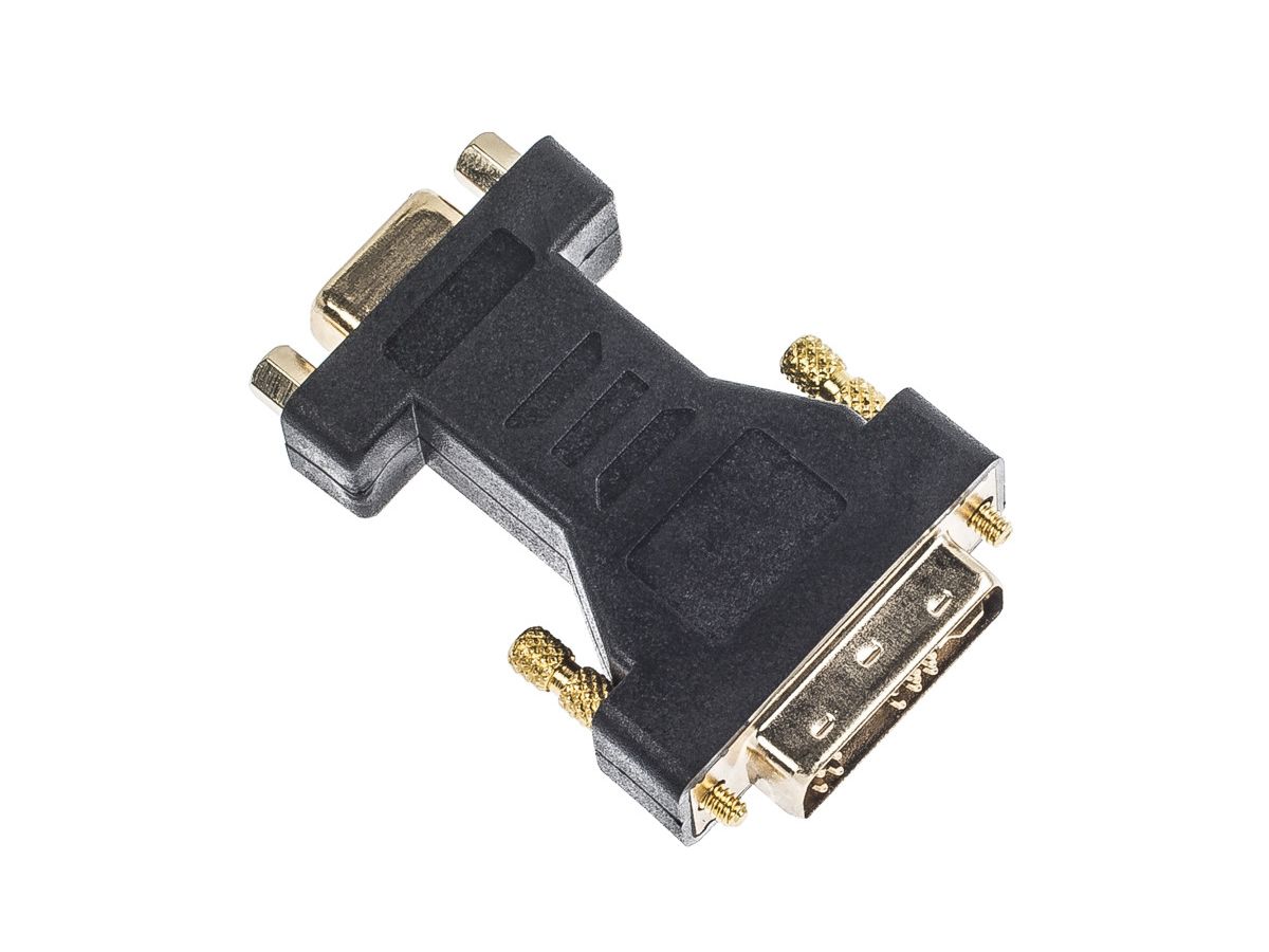 LINK2GO Adapter DVI-A - VGA AD2111BB male-female (7613058028440)