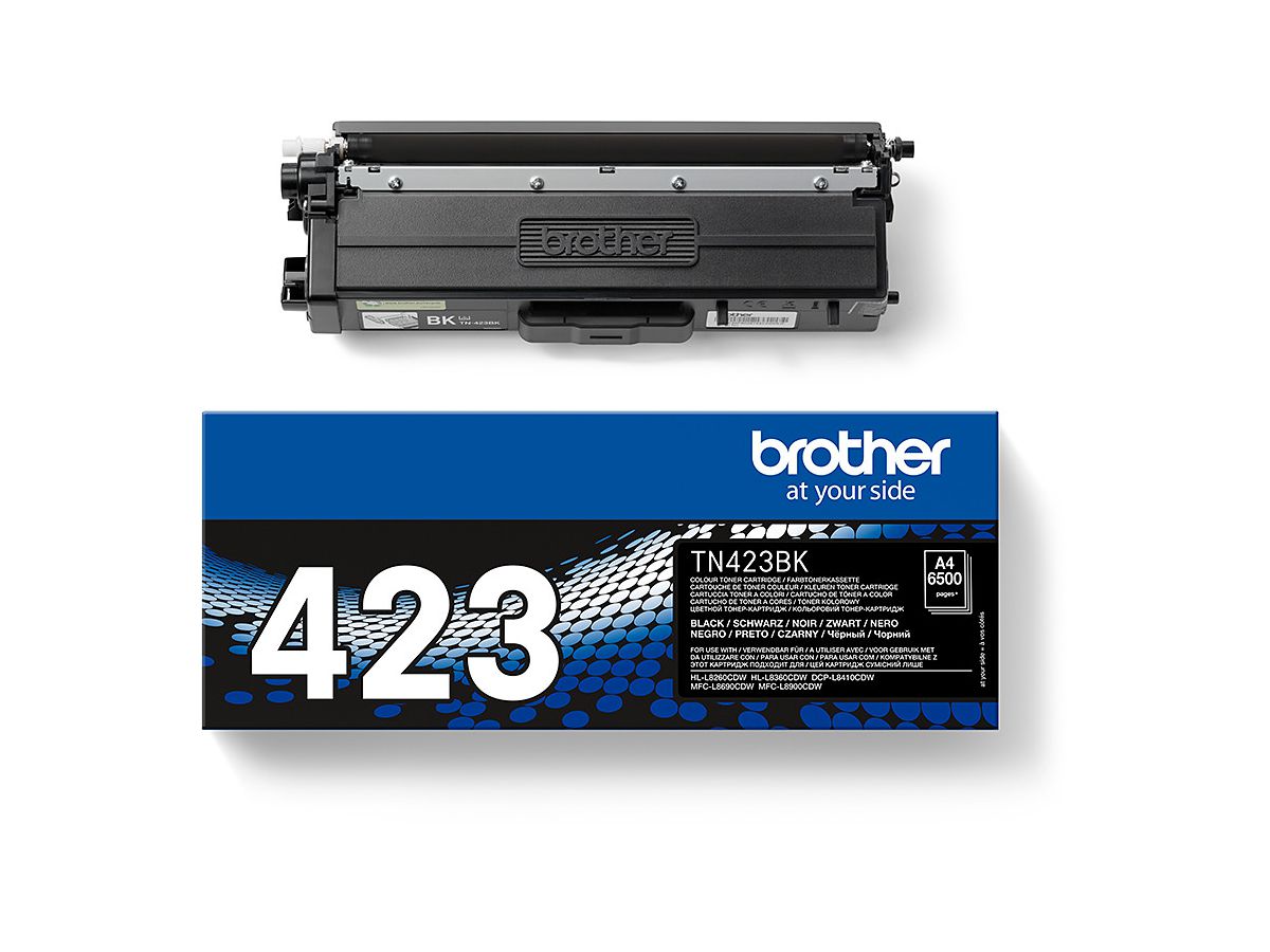 BROTHER Toner HY nero TN-423BK HL-L8260CDW 6500 pagine (4977766771658)