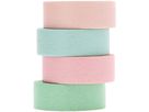 RICO DESIGN Washi Tape Set 15mmx5m 99001.21.28 glitter pastello 4 rulli (4051271402204)