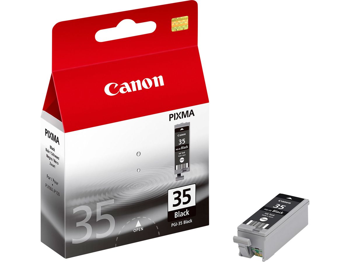 CANON Cart. d'inchiostro nero PGI-35BK PIXMA iP 100 190 pagine (4960999391731)