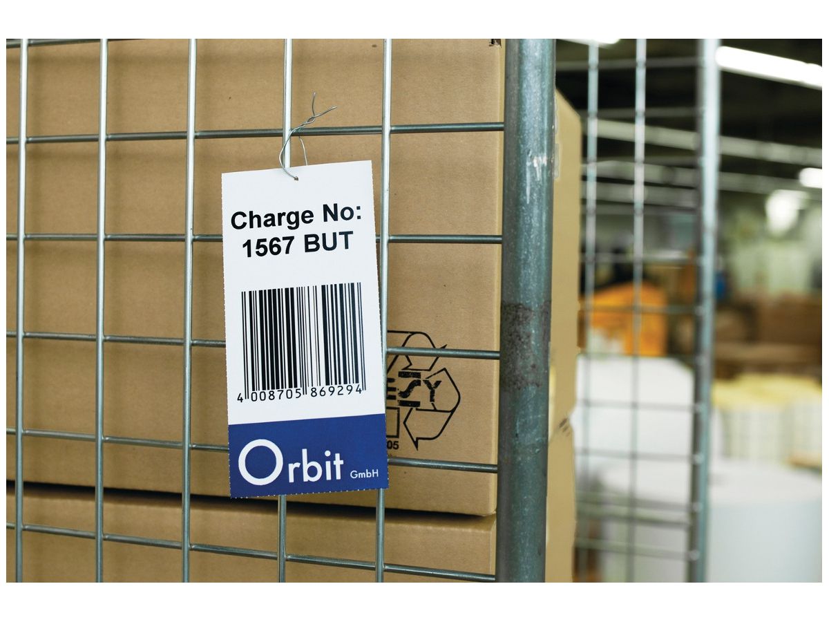 HERMA Anhänge-Etiketten 70x148,5mm 8047 weiss 600 Stück (4008705080477)