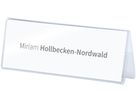 DEFLECTO Porte-nom de table 48701 transparent A5 (0079916487014)