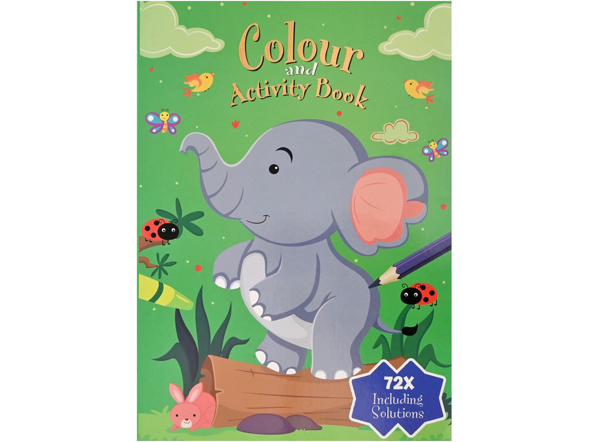 ROOST Livre d'activités dessin A4 B903 assortis (8711851090301)