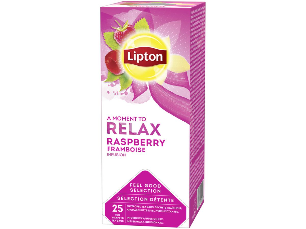 LIPTON Tè al lampone 4057272 25 Borsa (8720608022434)