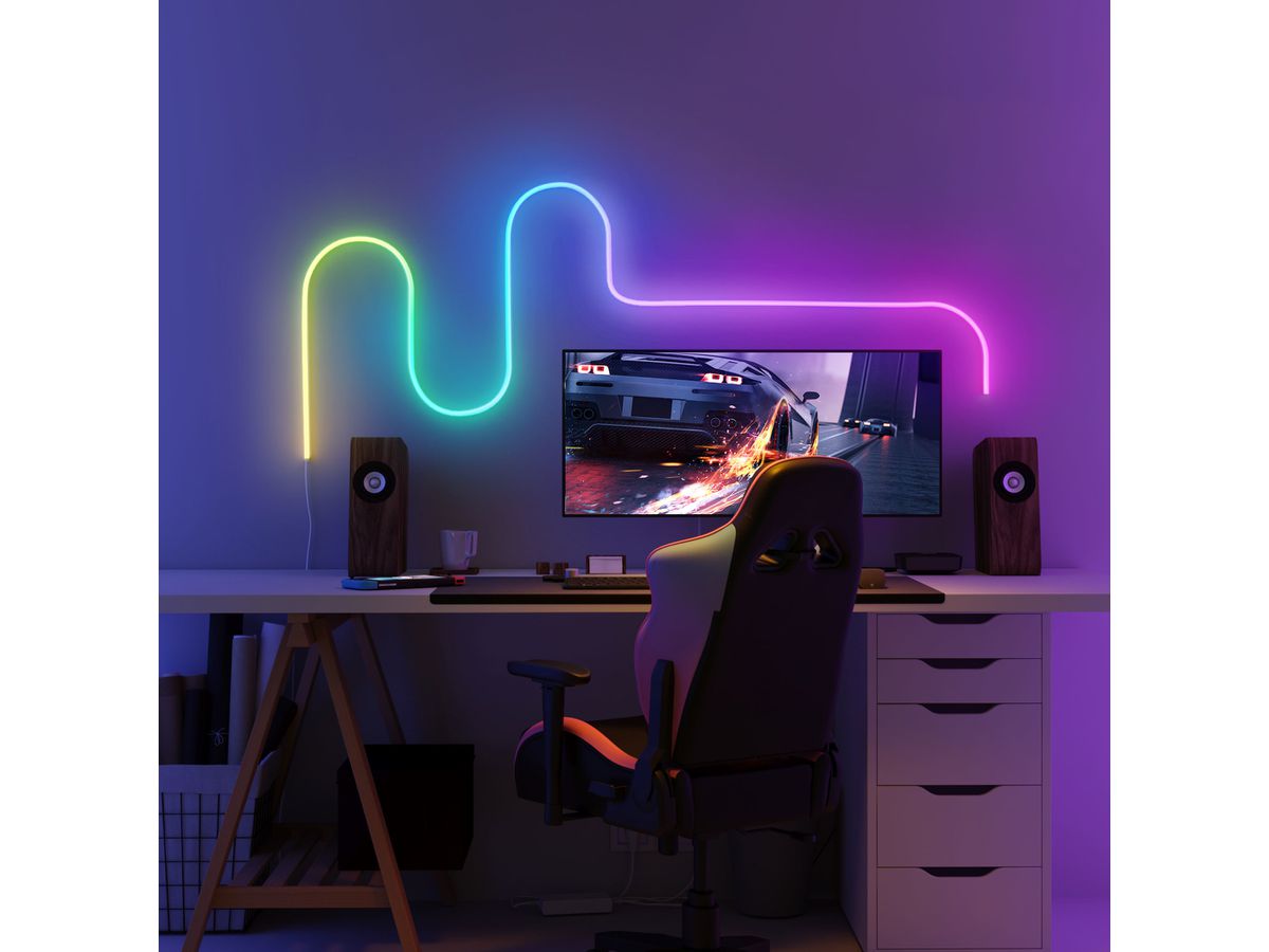 GOVEE Neon Rope Light 2m H61A1 bianco (6974316994220)