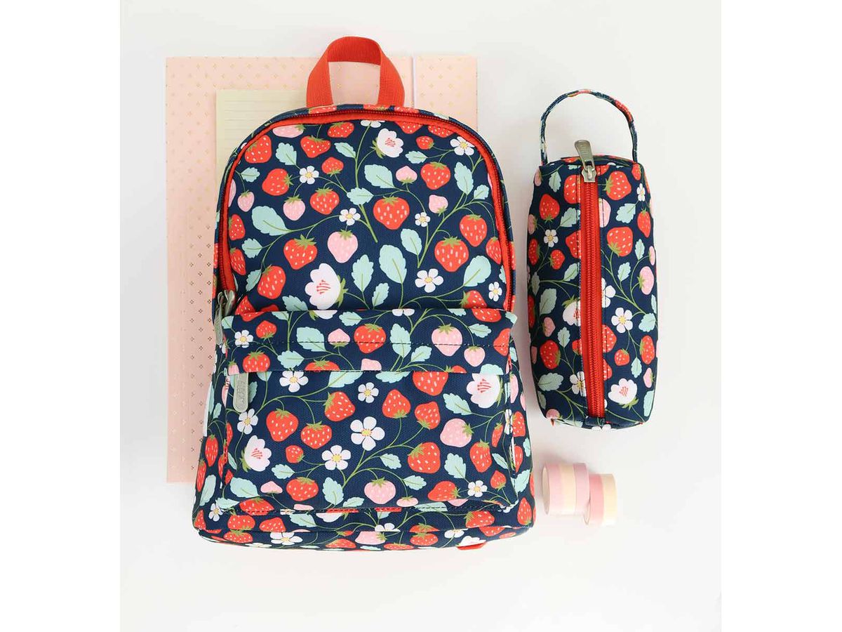 ALLC Kleiner Rucksack Erdbeeren BPSTBU71 23.5x30x10cm (8719715002774)