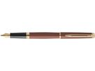 WATERMAN Füllfederhalter Hémisphère M 2217947 Understated Ed. Metal Copper (3026982179487)