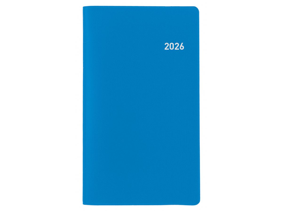 BIELLA Agenda Luzern 2026 855512050026U 1M/2P blu ML 8.7x15.3cm (7611365526789)
