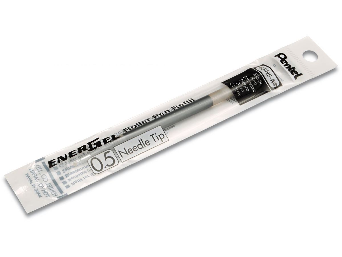 PENTEL EnerGel Mine 0.5mm LRN5-AX schwarz, zu BL625,BLN75+BLN105 (0072512167229)