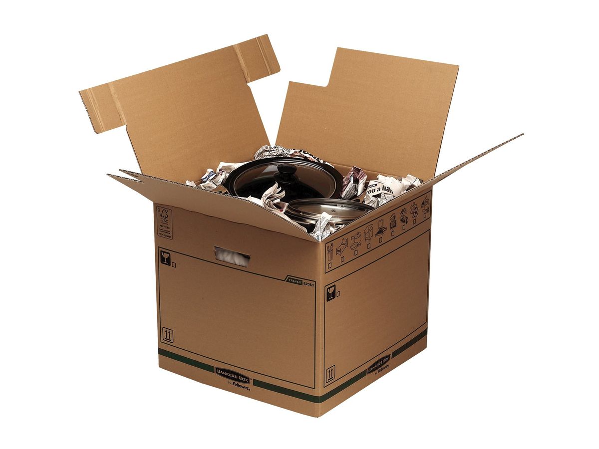 FELLOWES Umzugskarton SmoothMove 6205301 412x480x470mm (0043859607044)