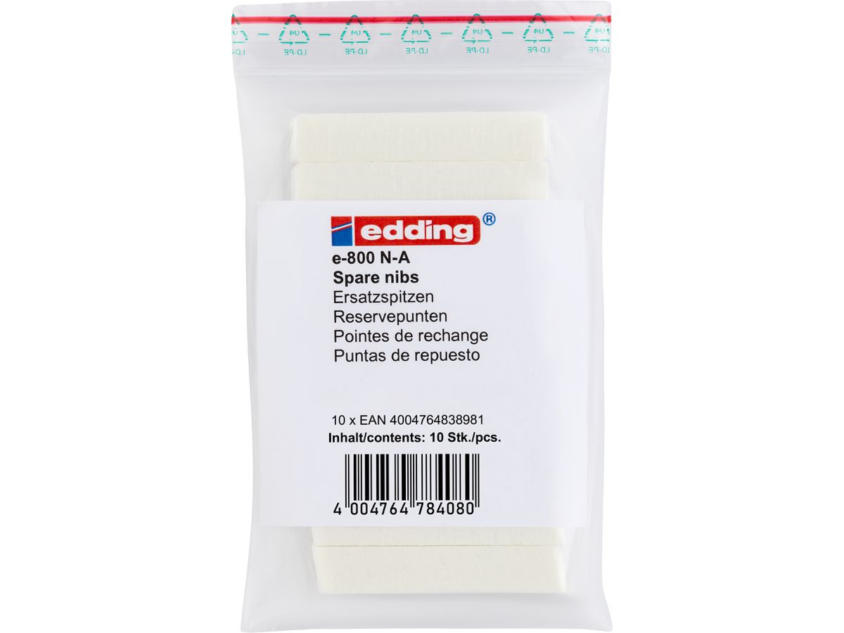 EDDING Feltro N800 10 pezzi (4004764838981)