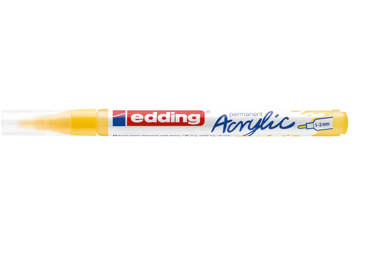 EDDING Acrylmarker 5300 1-2mm 5300-905 traffic yellow (4057305027610)