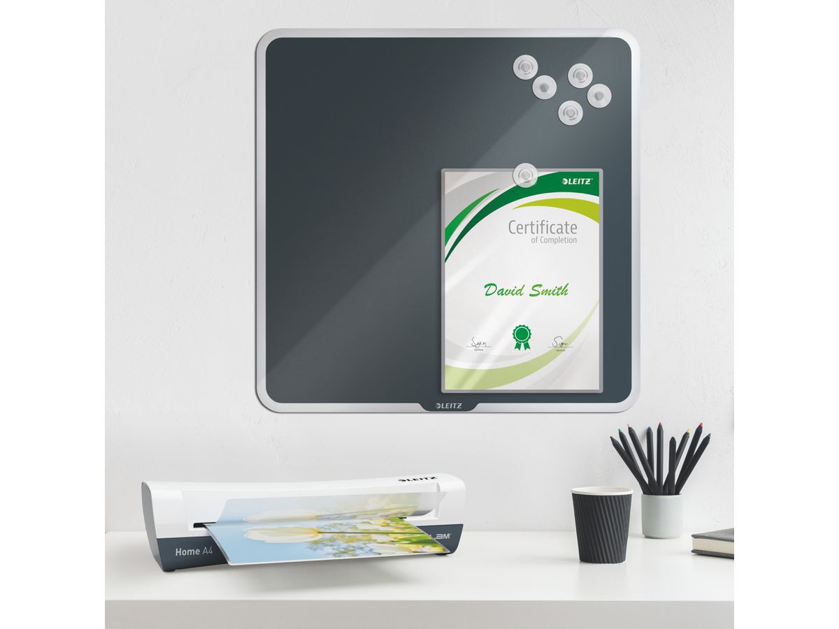 LEITZ Plastificatrice iLAM A4 7431-00-01 bianco (4002432135424)