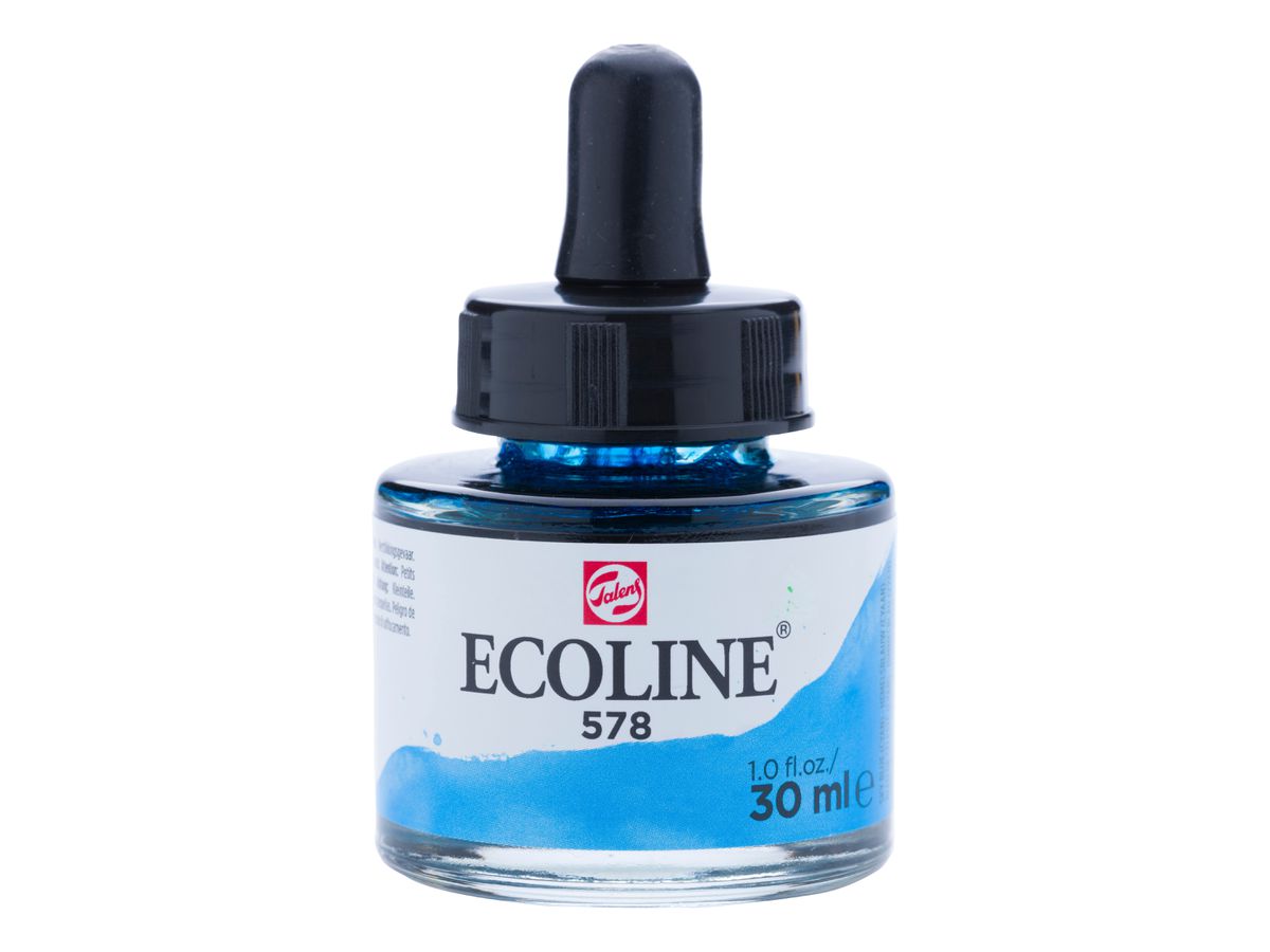 TALENS Couleur opaque Ecoline 30ml 11255781 bleu celeste (8712079407223)