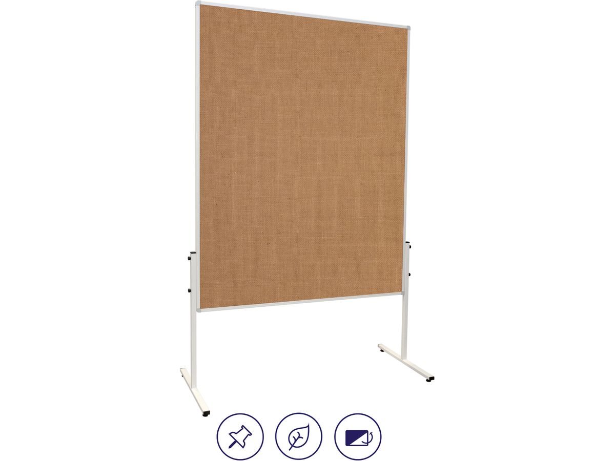 FRANKEN Tableau modération 150x120 cm MT9009 U-Act!Line, jute (4016946221832)