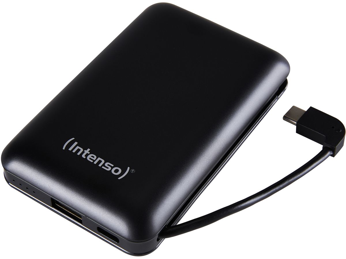 INTENSO Powerbank XC10000, black 7314530 10000 mAh, USB-A, USB-C (4034303030125)