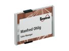DURABLE Türschild Info Sign 480123 silber, aluminium 149x105.5mm (4005546400037)