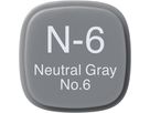 COPIC Marker Classic 2007592 N-6 - Neutral Grey No.6 (4511338000182)