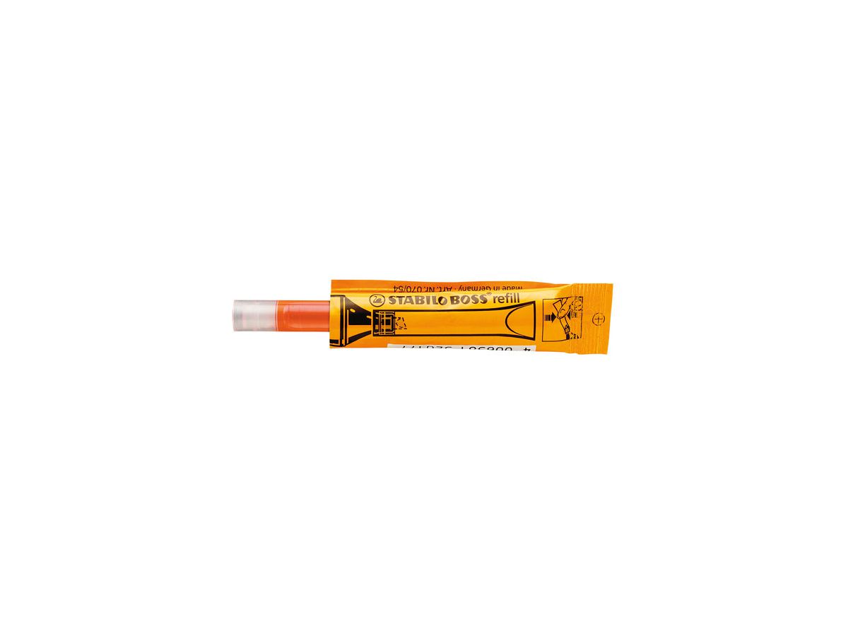STABILO Textmarker Refill BOSS 070/54 orange (4006381320177)