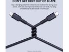 AUKEY Cable USB-C-to-C CB-SCC241 Silicone,1.0m,240W,Black (0689323787265)