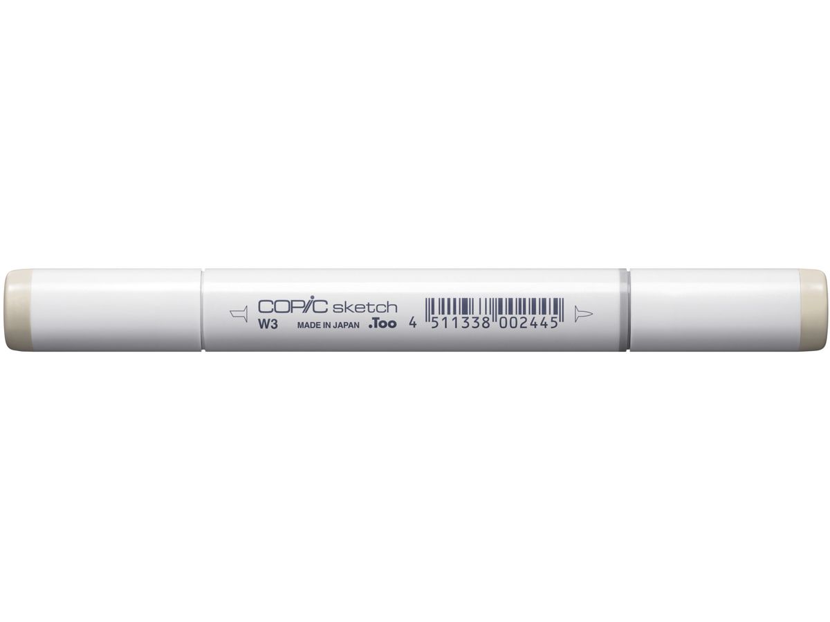 COPIC Marker Sketch 2107508 W-3 - Warm Grey No.3 (4511338002445)