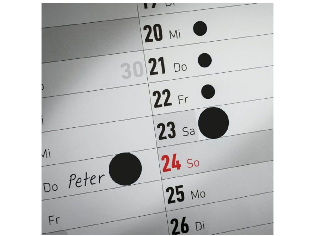 AVERY ZWECKFORM Marcatori 18mm 3003 nero 96 pz. (4004182030035)