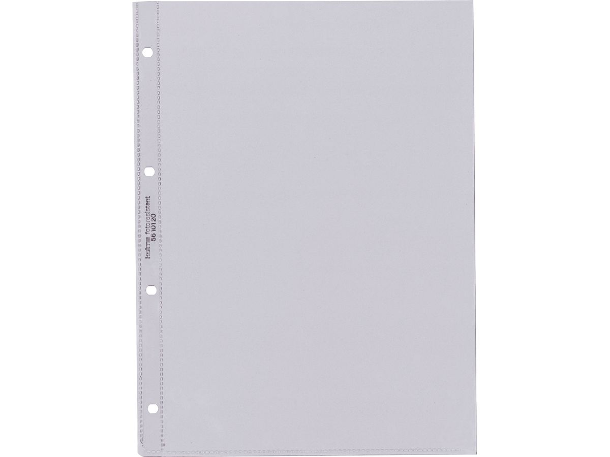 KOLMA Poches transparent A4 56.101.20 Foto/Copy Resistant 100 pcs. (7611967560051)
