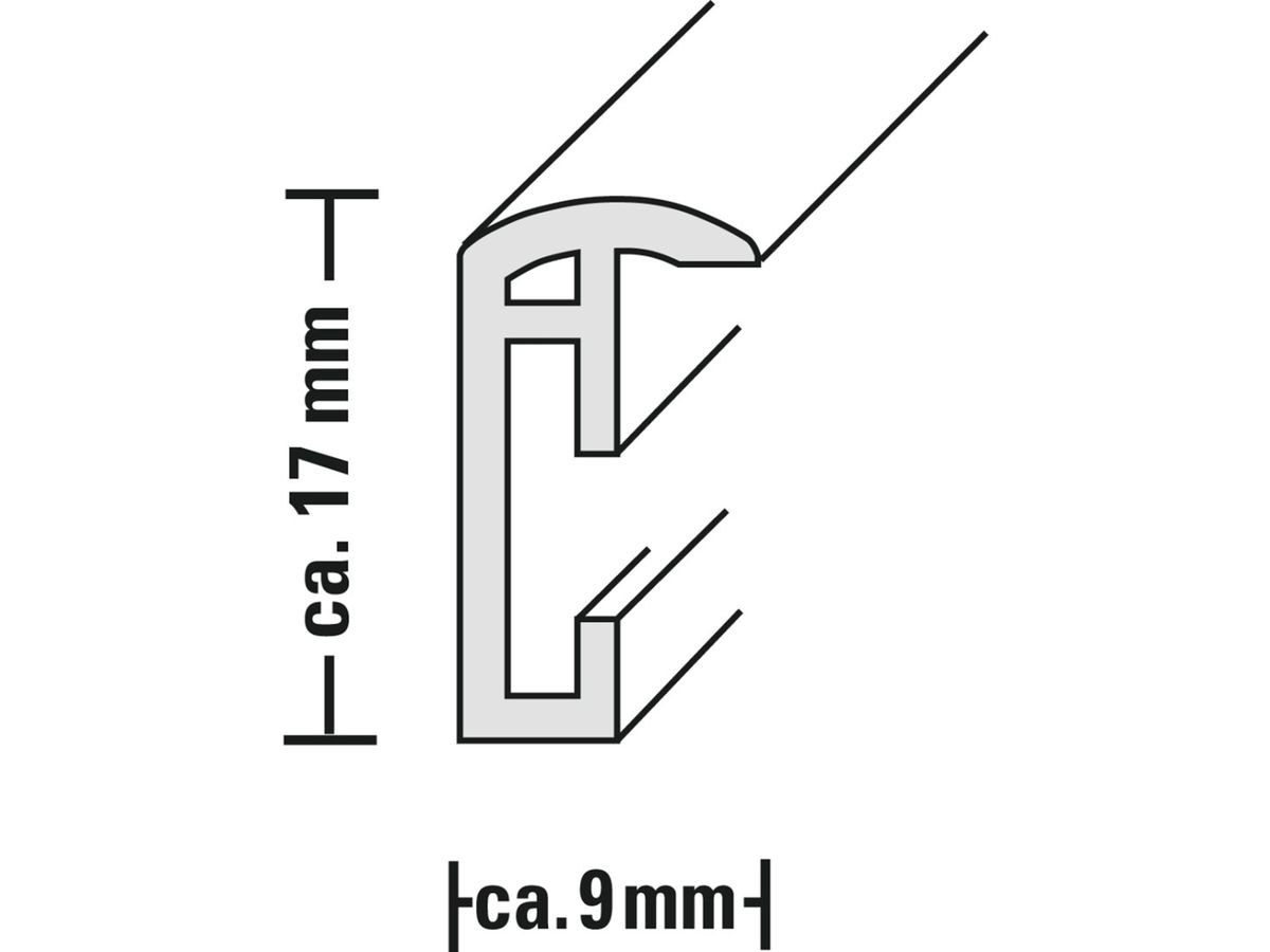 HAMA Cornice Madrid 15x20cm 66607 oro (4007249666079)