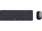 RAPOO 9310M Ultraslim Deskset 12630 Wireless, Multimode,Black (6940056126306)