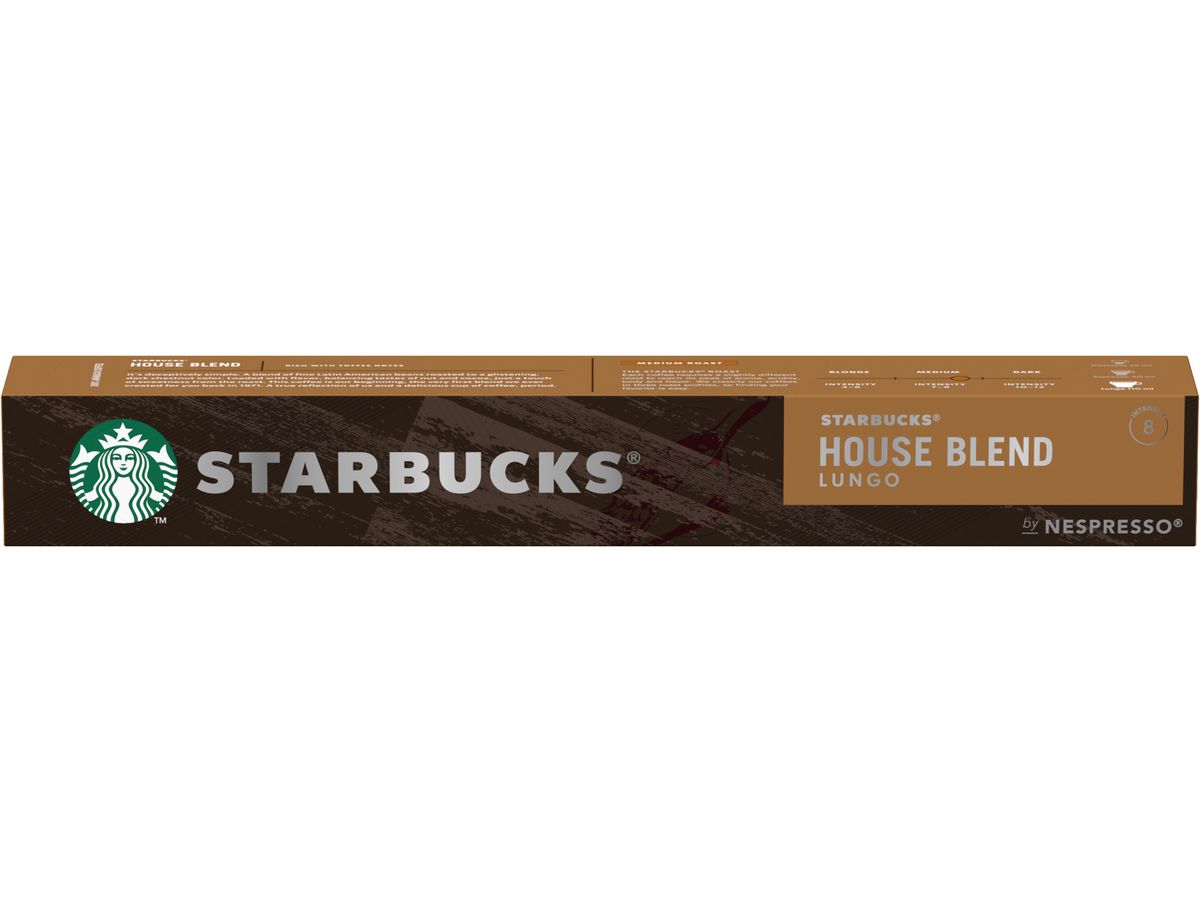 STARBUCKS Capsule di caffè 10 pz. 6220019 House Blend (7630477891592)