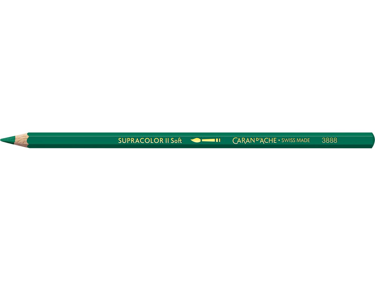CARAN D'ACHE Crayon coul. Supracolor 3,8mm 3888.200 vert-bleu (7610186846038)