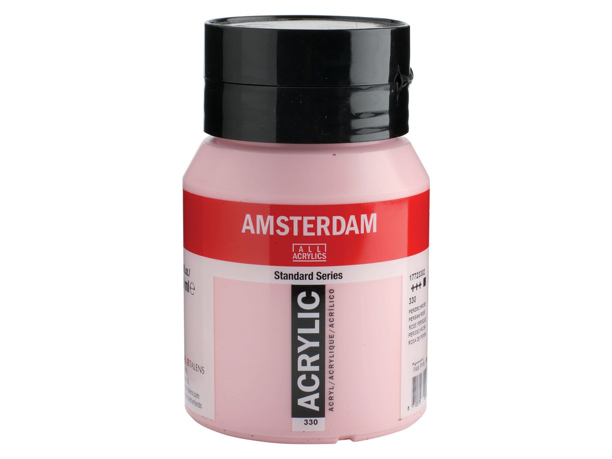 AMSTERDAM Acrylfarbe 500ml 17723302 persischrosa 330 (8712079281649)