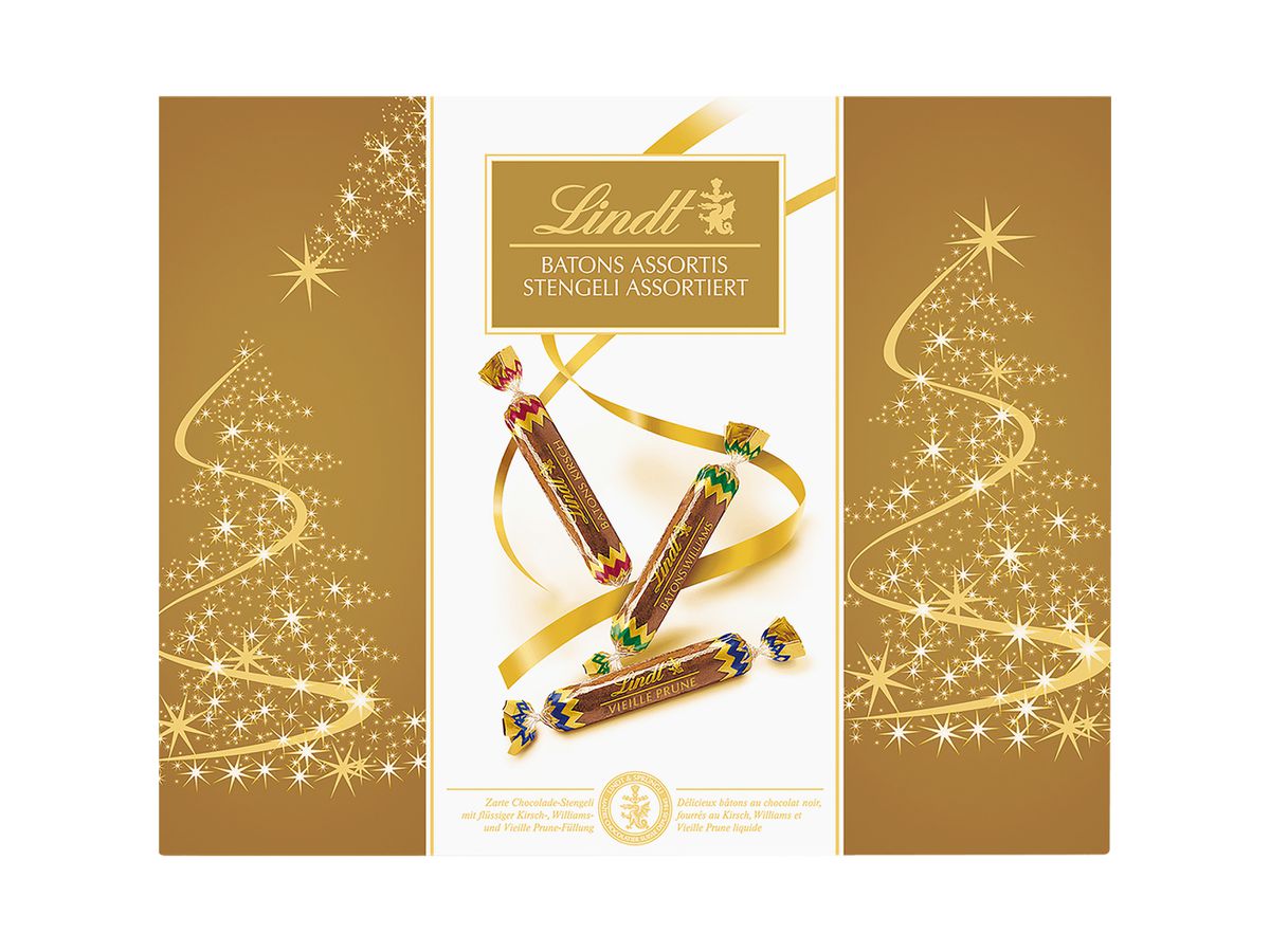 LINDT Bâtons 462863 Assortiti 250g (7610400068246)