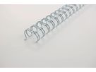 GBC Drahtbinderücken 9.5mm A4 RG810670 weiss, 34 Ringe 100 Stück (5019577190262)