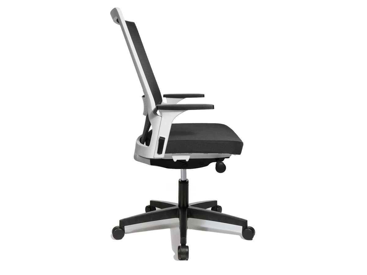 TOPSTAR Sedia da ufficio AU130AT20SOMO Autosyncron 1, nero/bianco (4014296962092)