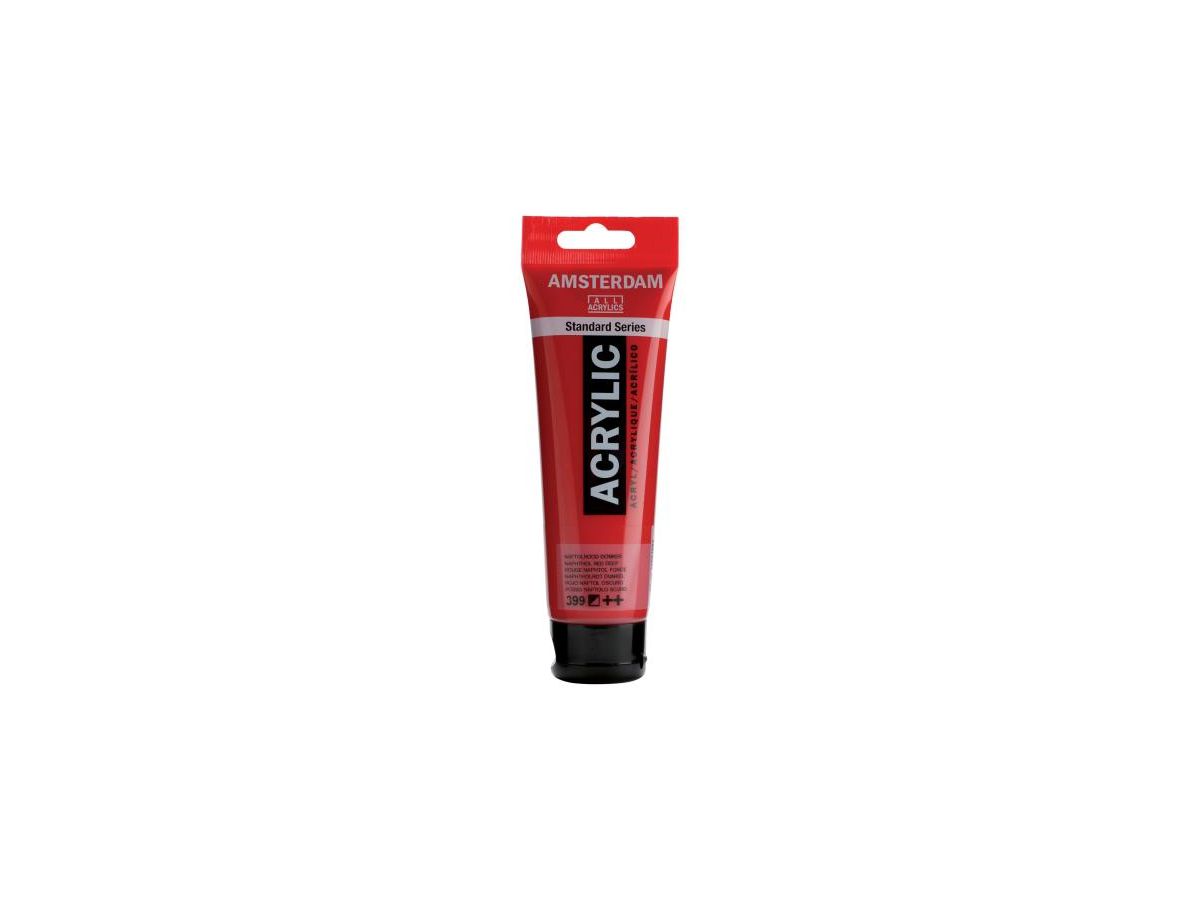 AMSTERDAM Colore acrilici 120ml 17093992 napht.rosso dk. 399 (8712079211011)