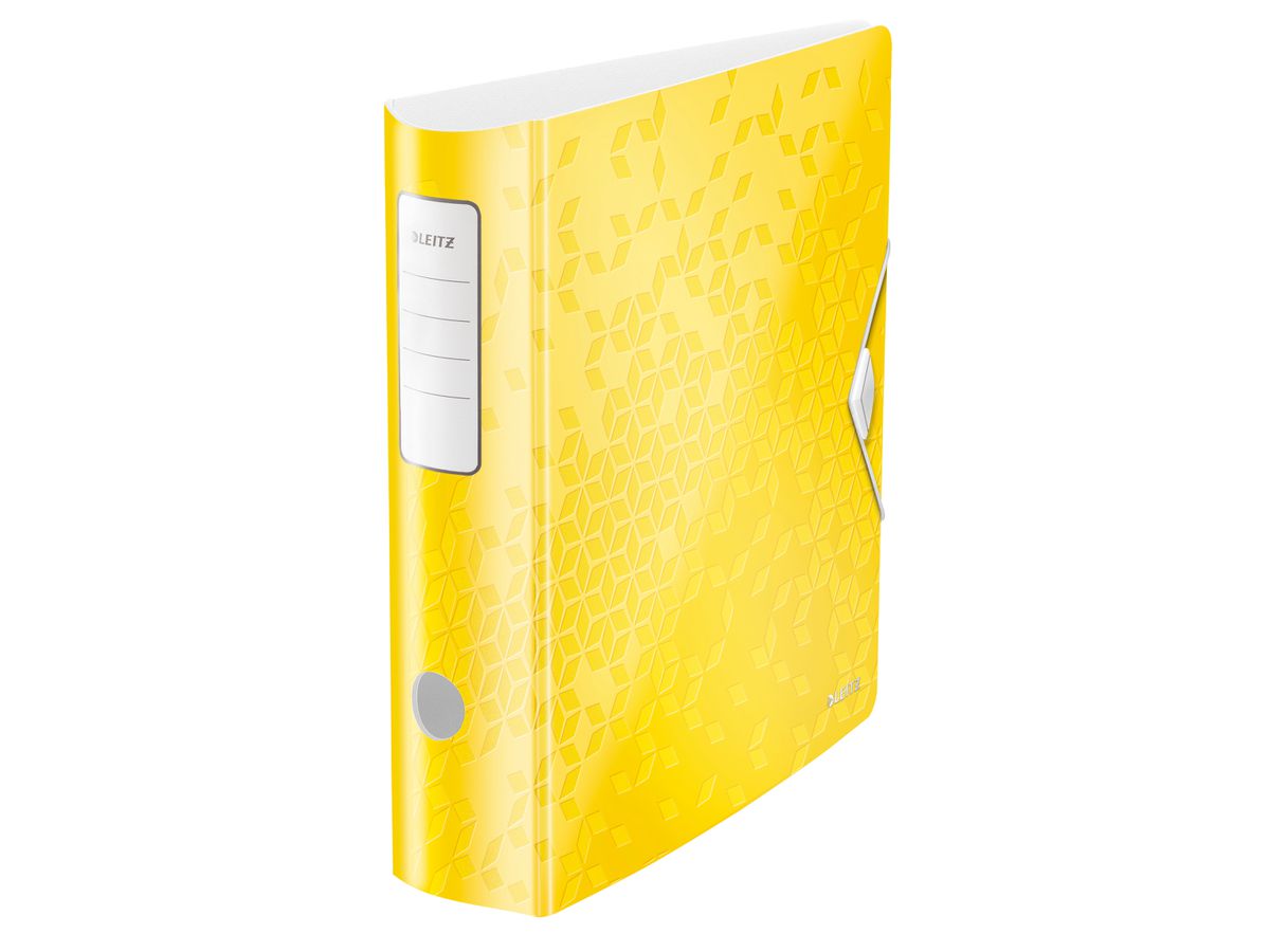LEITZ Classeur WOW Active 180° 8.2cm 1106-00-16 jaune A4 (4002432120499)
