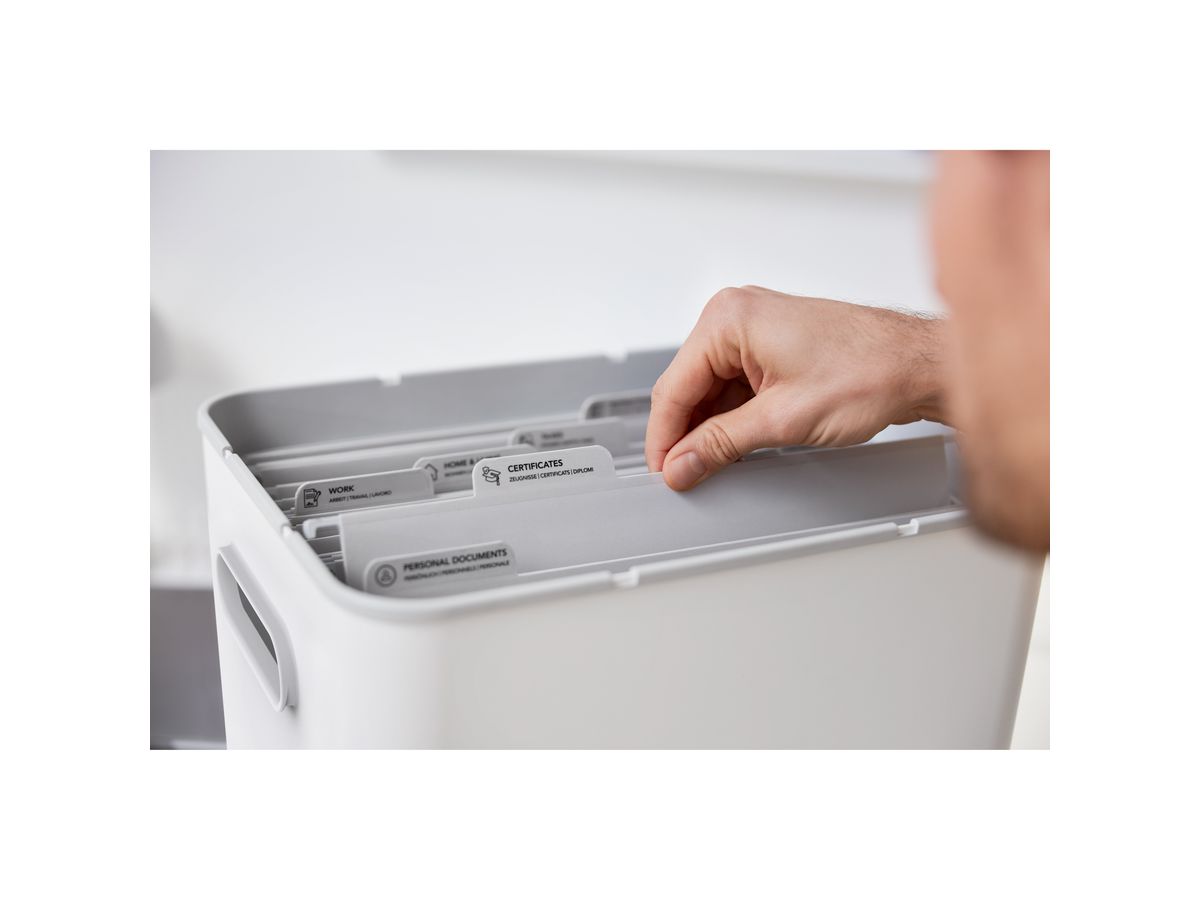 ROTHO scatola archivio MyPaper 1064501023 29x29.5x40cm bianco (7610859274113)