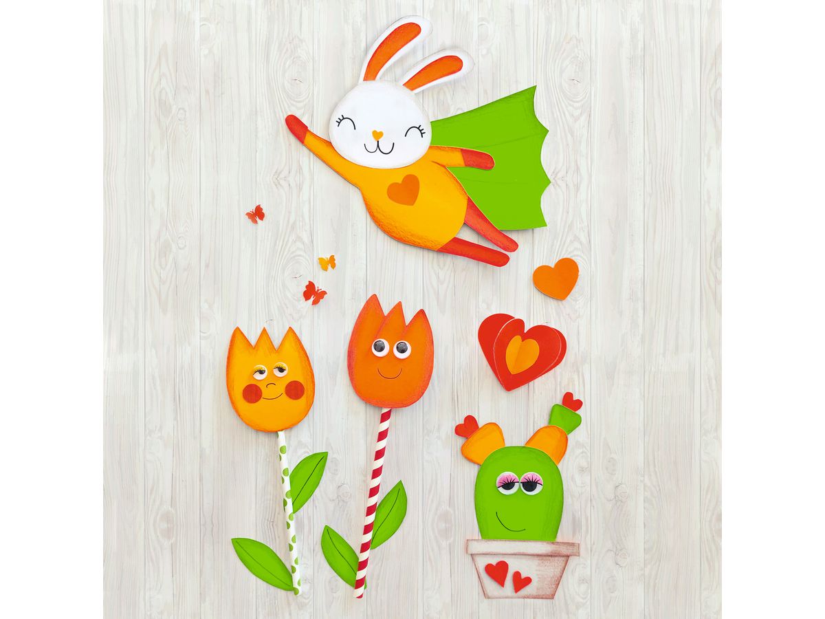 URSUS Cartoncino per bricolage A4 4784699 neon assortiti 20 fogli (4008525257523)