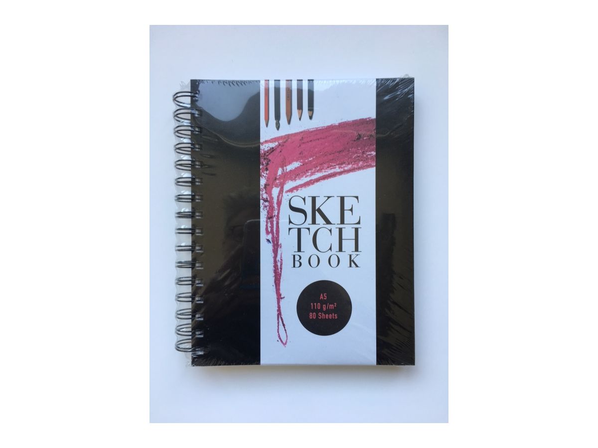 BAM4U.CH Livre d'ésquisse A5 6678A5 110g, perforées 80 feuilles (7640138692192)