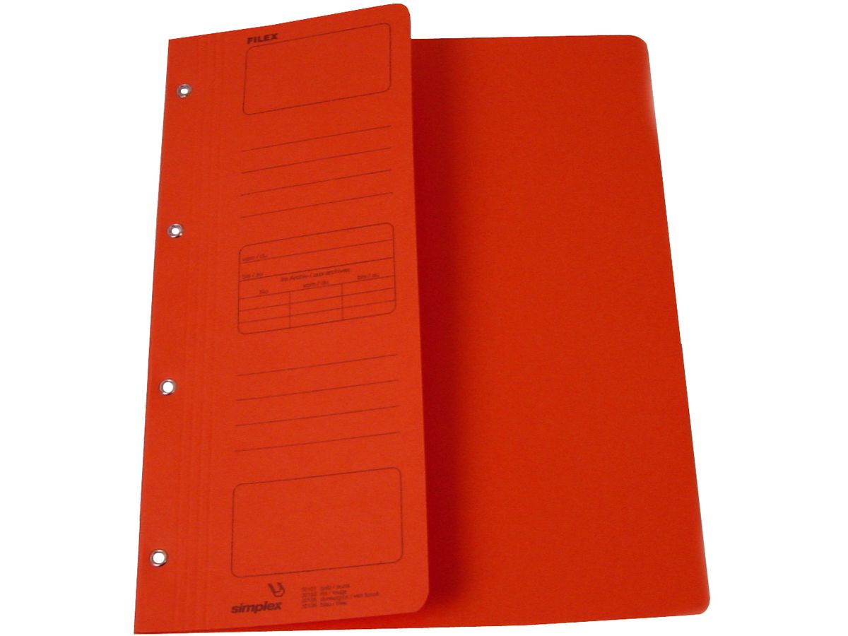 SIMPLEX Serviette Felix A4 30103 rouge (7611468301030)