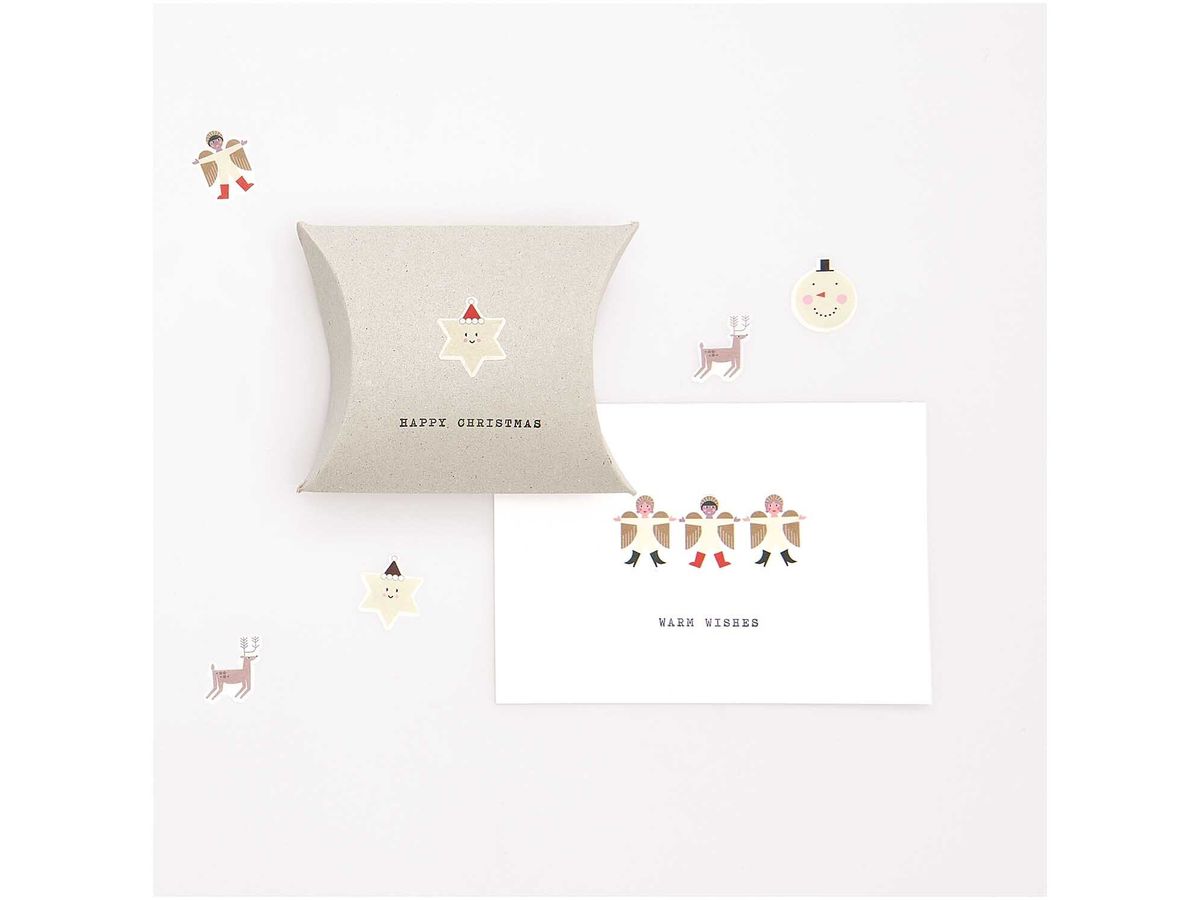 RICO DESIGN Adesivi washi 300452 I love Christmas 200 pezzi (4051271413866)