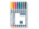 STAEDTLER Lumocolor non-perm. S 311 WP8 8 couleurs ass. (4007817307830)