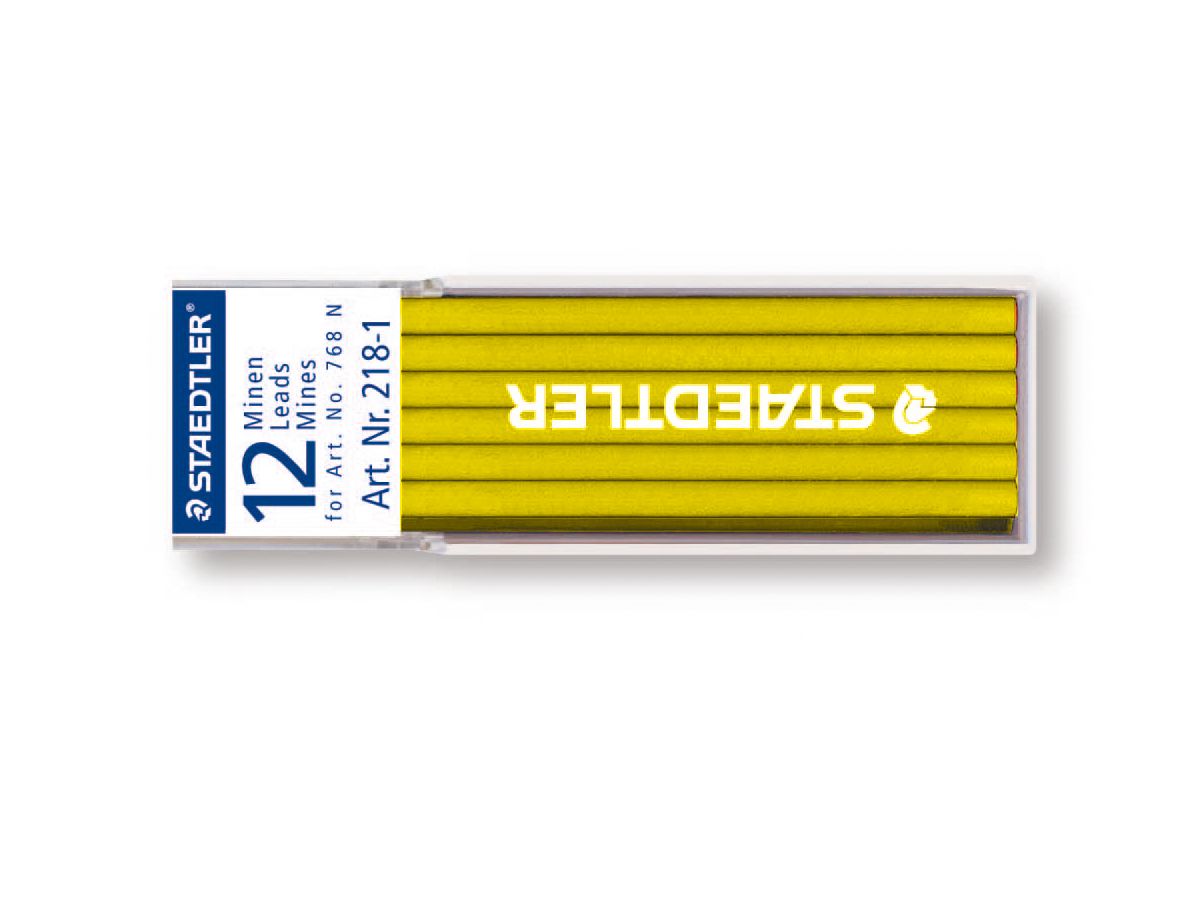 STAEDTLER Mine Lumocolor non-perm. 768N 218-1 giallo 12 pezzi (4007817212134)